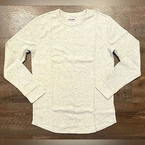 Old Navy Boy’s Oatmeal Long Sleeve Heat Baselayer Shirt Size XXL (18)